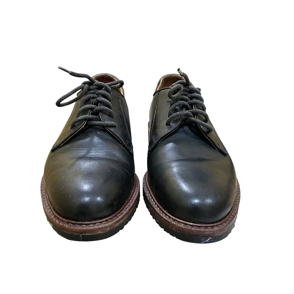 Cole Haan‎ Country Black Leather Lug Sole Oxford Shoes Mens 8M Office Comfort